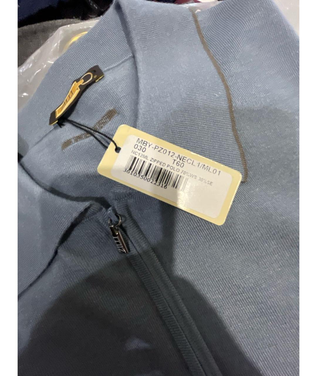 ZILLI Серый кашемировый джемпер / свитер, фото 5