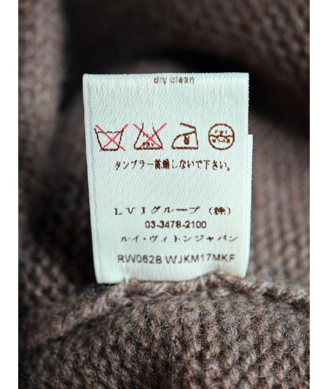 LOUIS VUITTON Бежевый кашемировый джемпер / свитер, фото 6