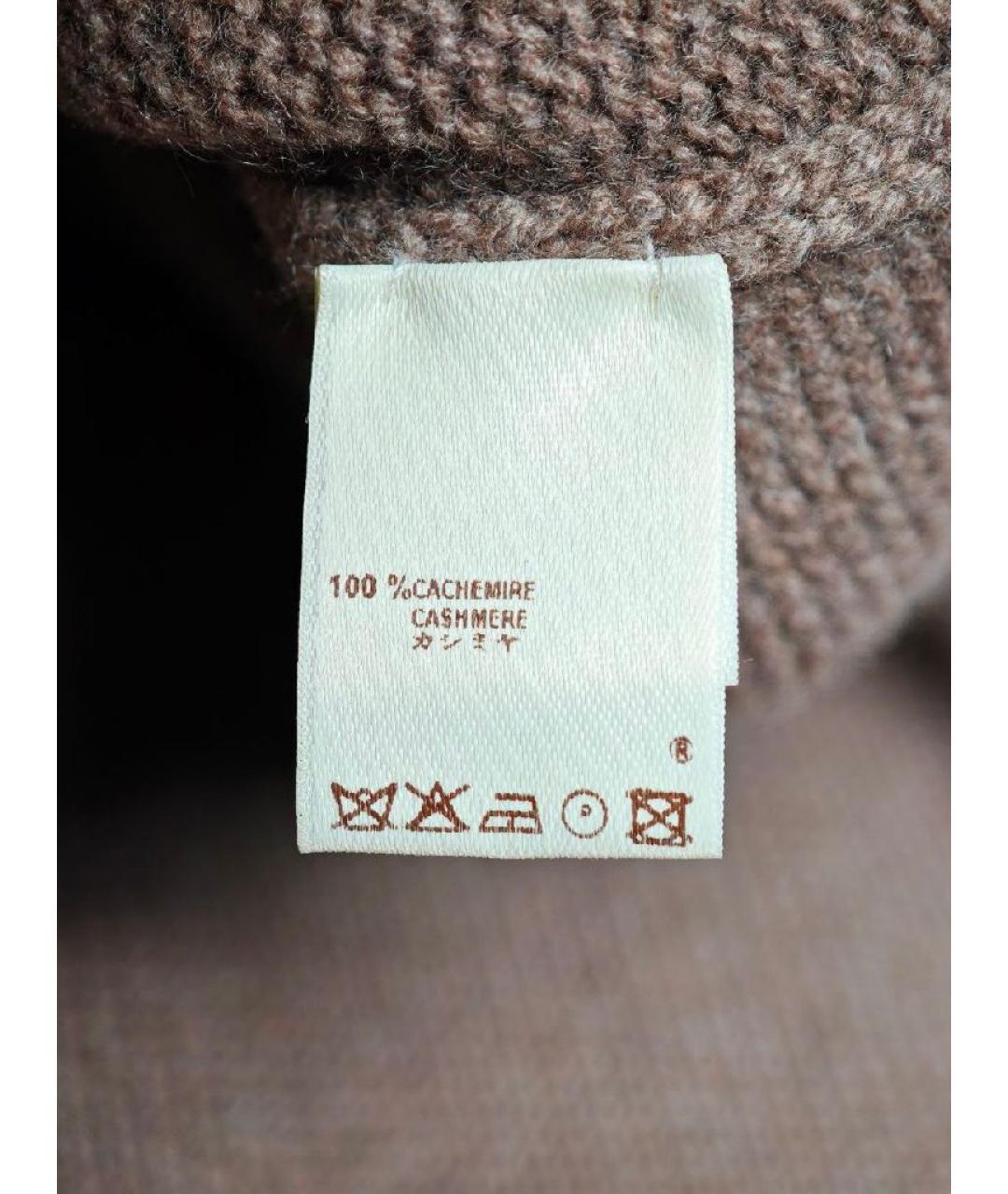 LOUIS VUITTON Бежевый кашемировый джемпер / свитер, фото 5