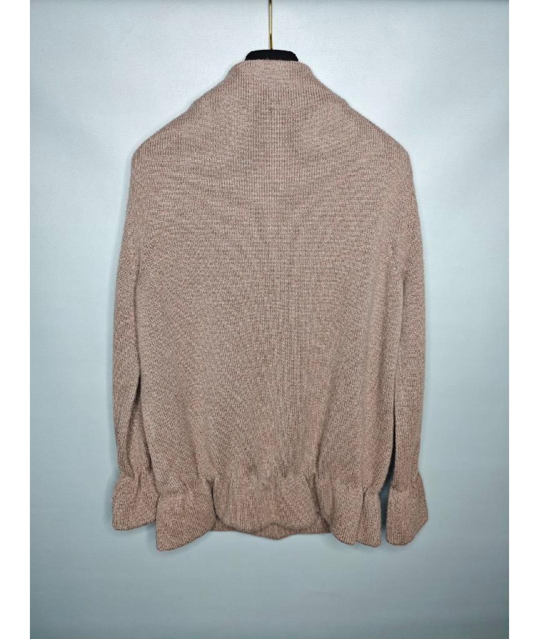 LOUIS VUITTON Бежевый кашемировый джемпер / свитер, фото 2