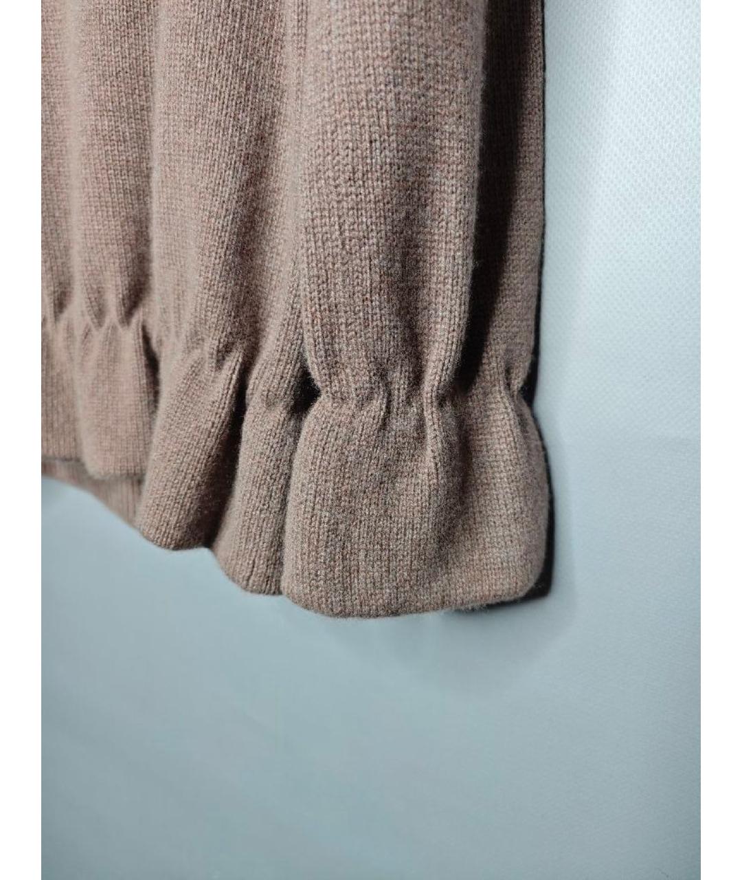 LOUIS VUITTON Бежевый кашемировый джемпер / свитер, фото 4