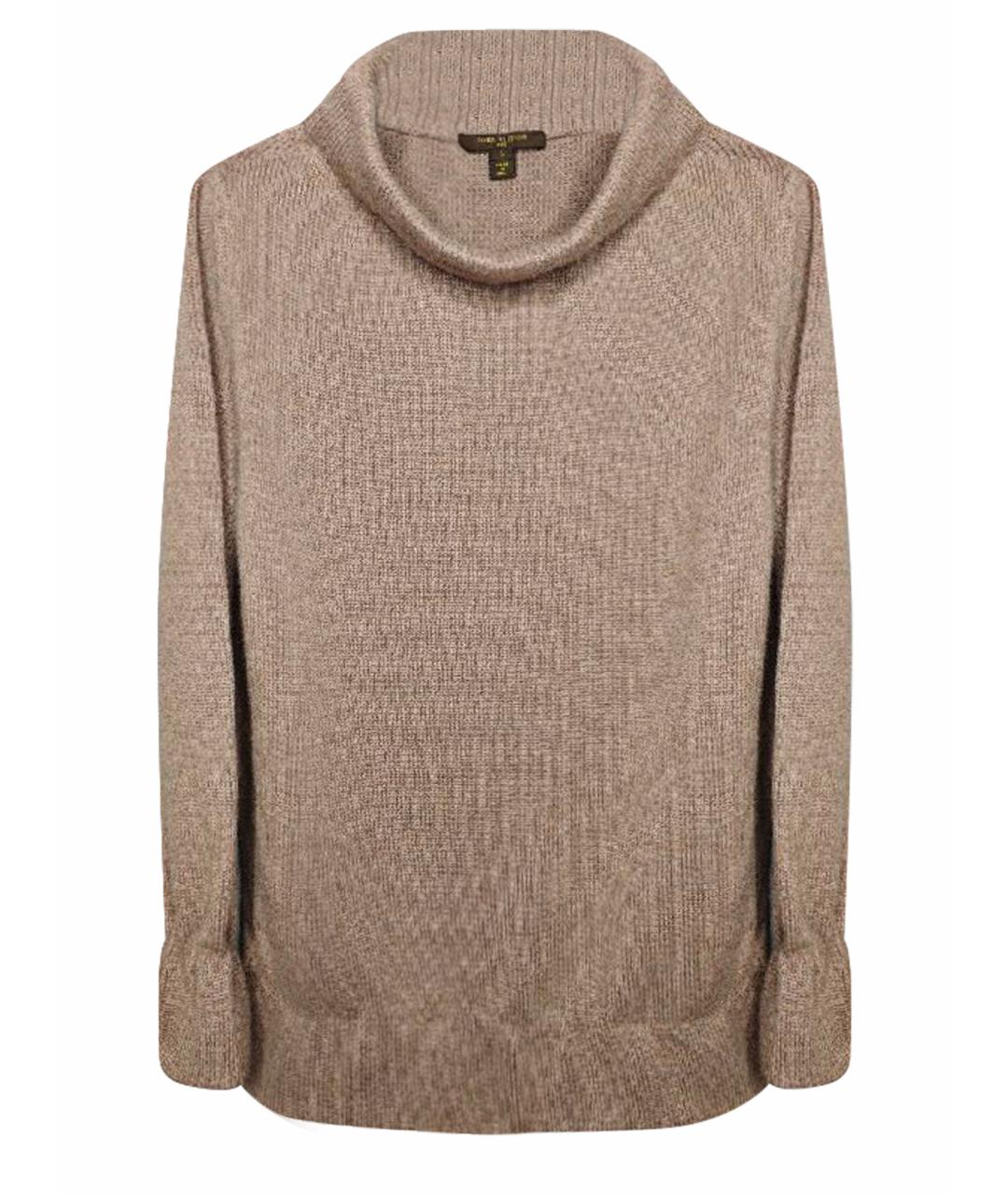 LOUIS VUITTON Бежевый кашемировый джемпер / свитер, фото 1