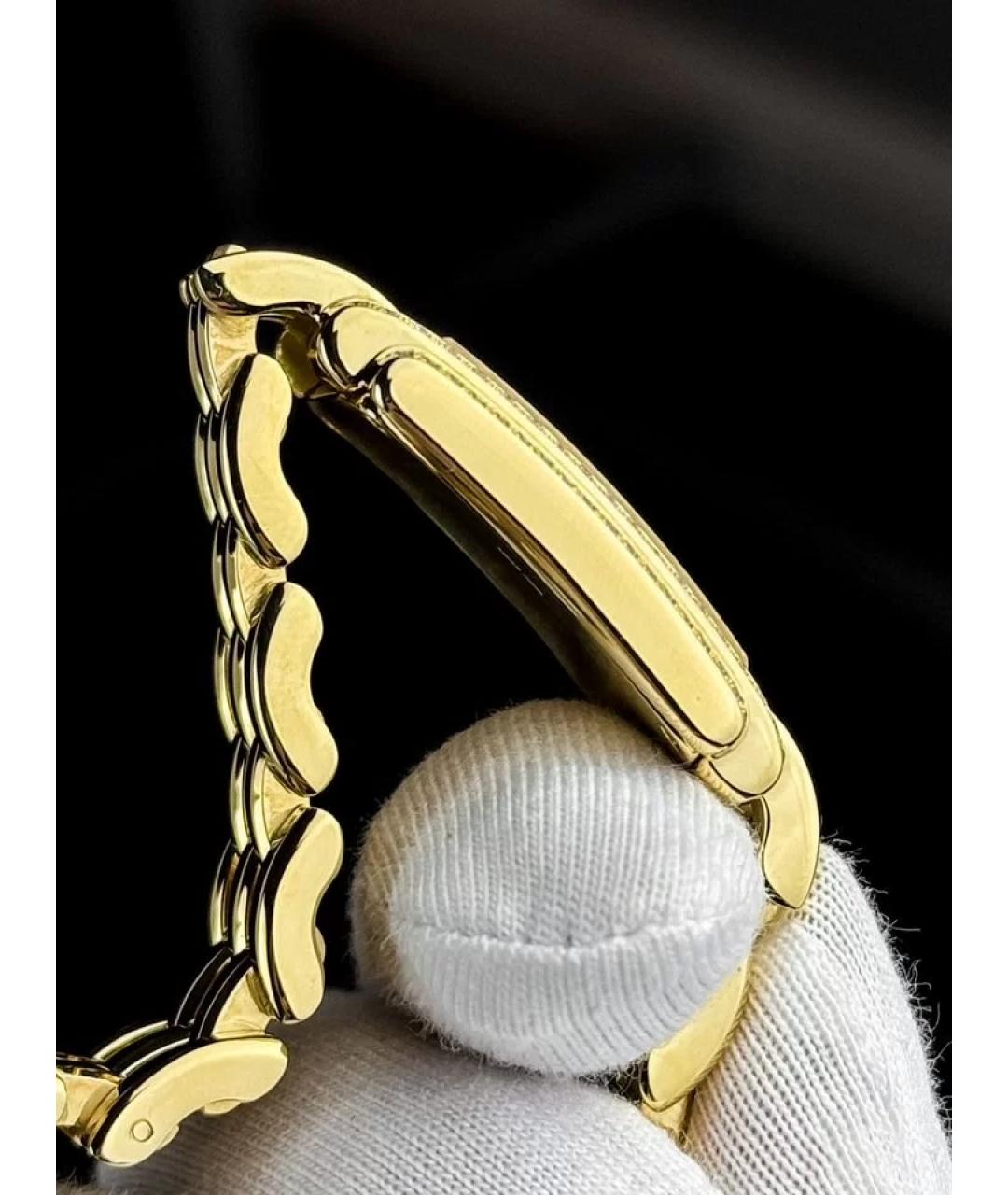 PATEK PHILIPPE Белые часы из желтого золота, фото 5