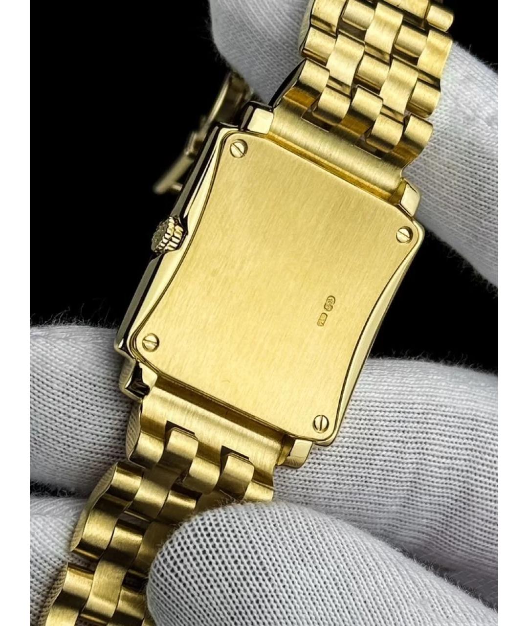 PATEK PHILIPPE Белые часы из желтого золота, фото 6