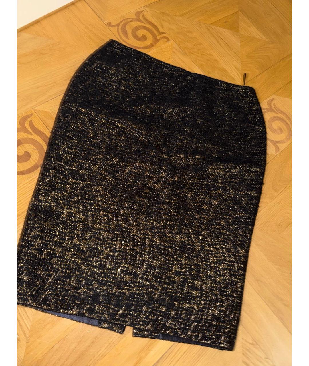 ESCADA Черная юбка миди, фото 3