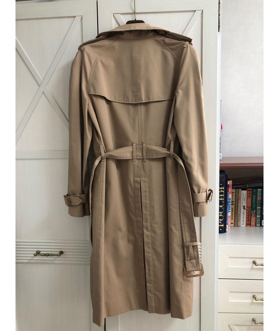 SAINT LAURENT Бежевый тренч/плащ, фото 2