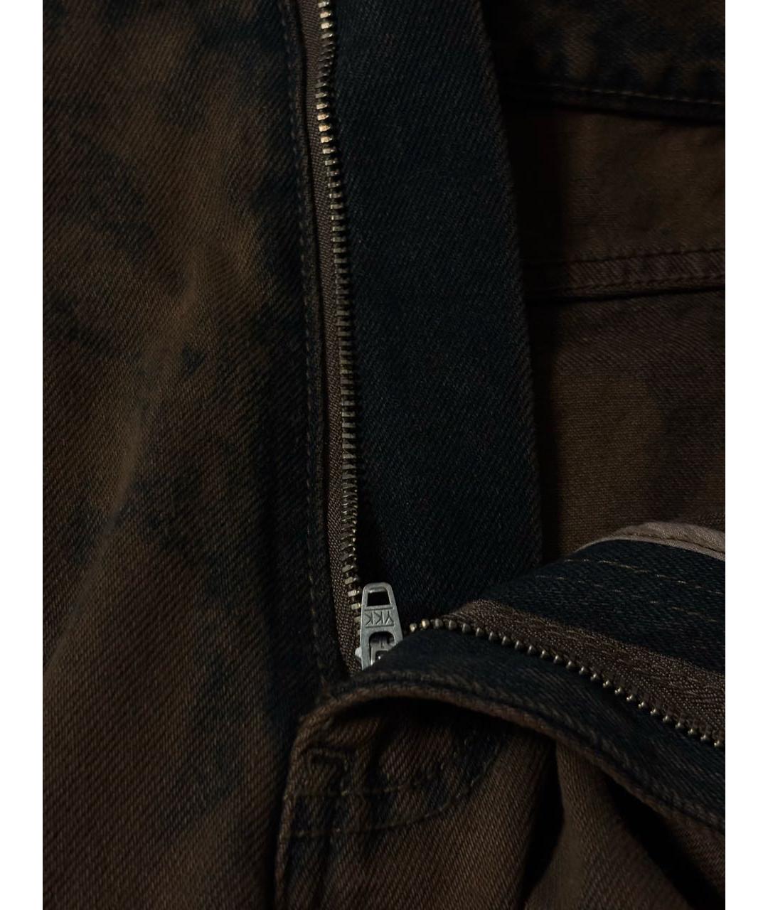 GRAILZ PROJECT G/R Коричневые хлопковые джинсы, фото 4