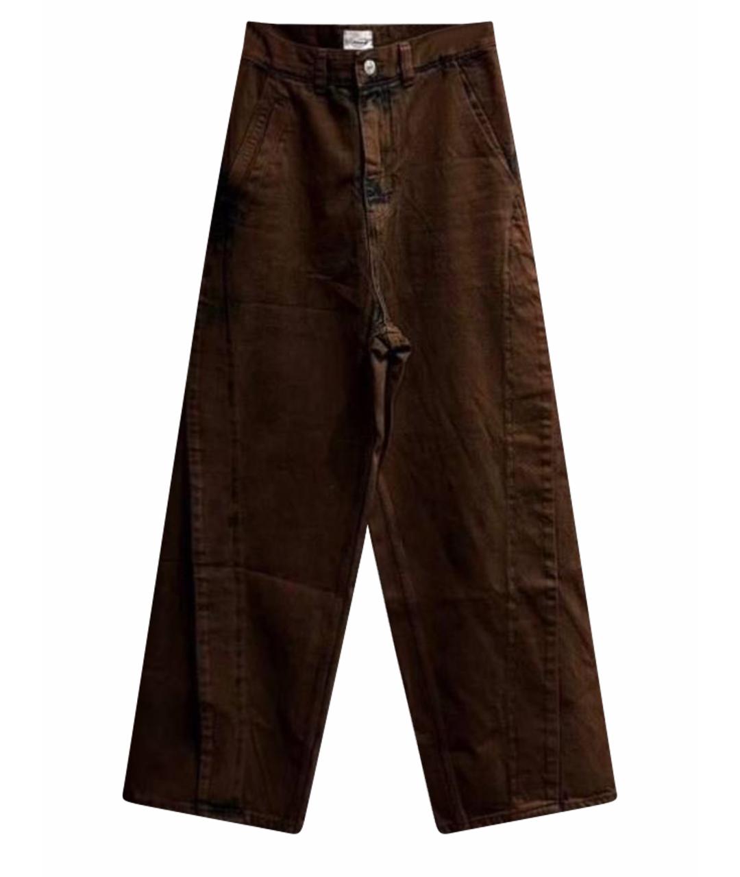 GRAILZ PROJECT G/R Коричневые хлопковые джинсы, фото 1