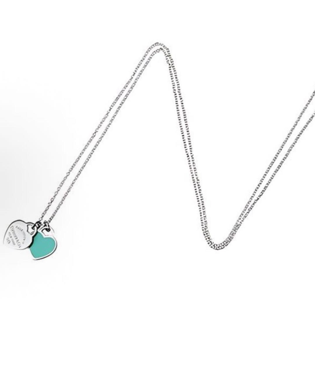 TIFFANY&CO Серебряная с серебряным покрытием подвеска, фото 2