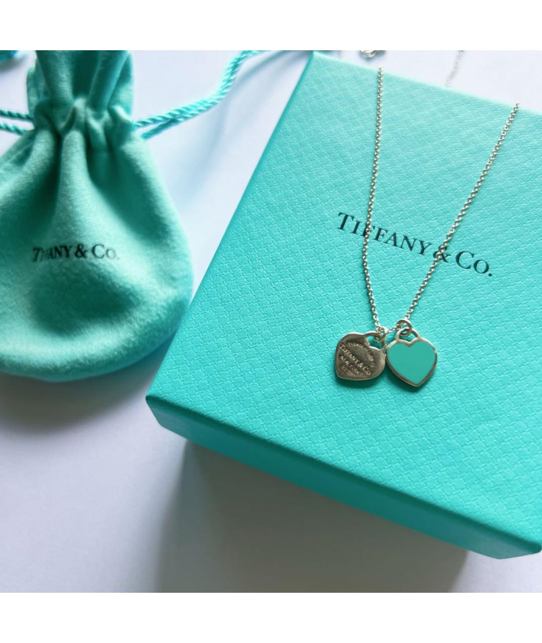 TIFFANY&CO Серебряная с серебряным покрытием подвеска, фото 4