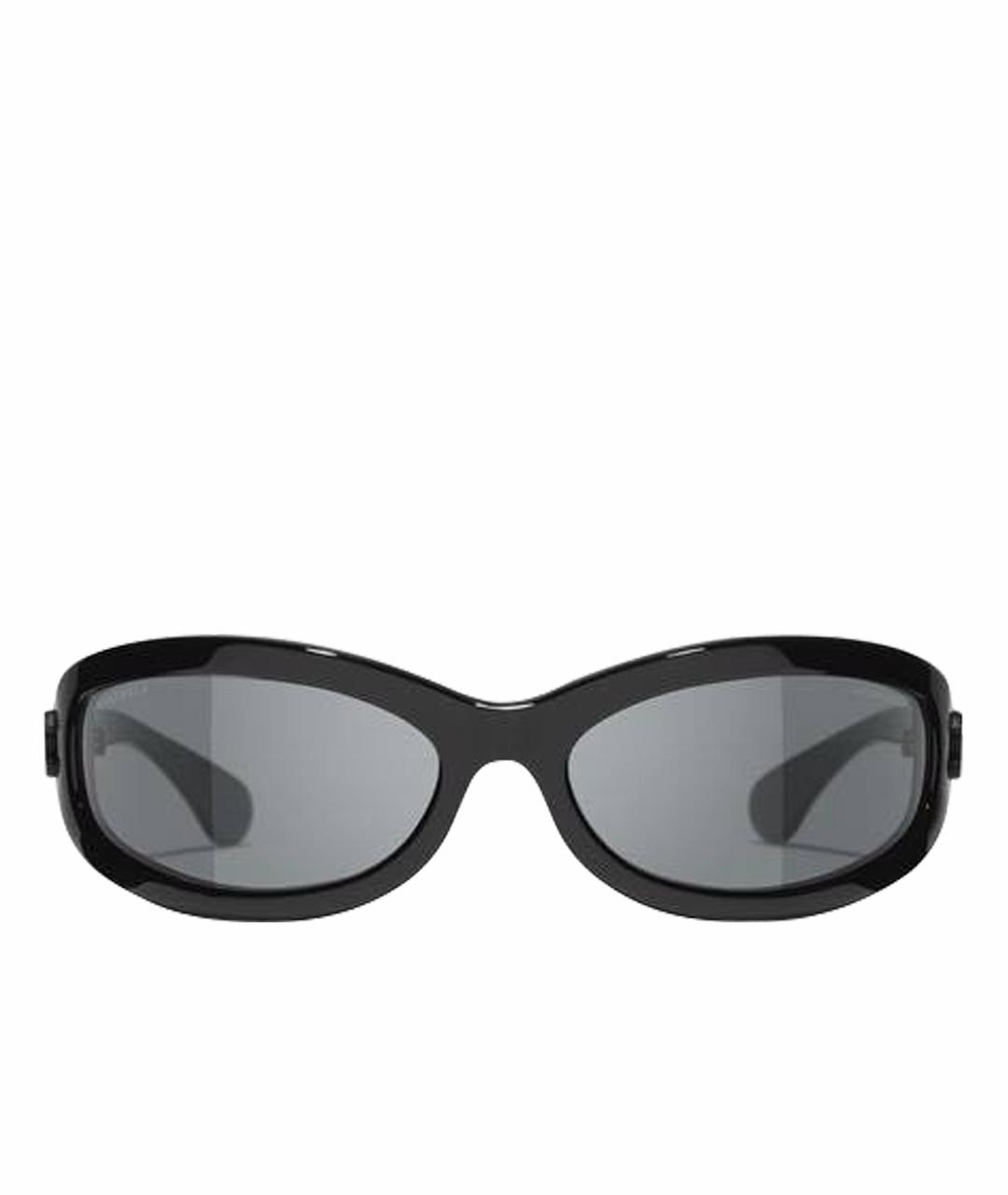 CHANEL Черные солнцезащитные очки, фото 1