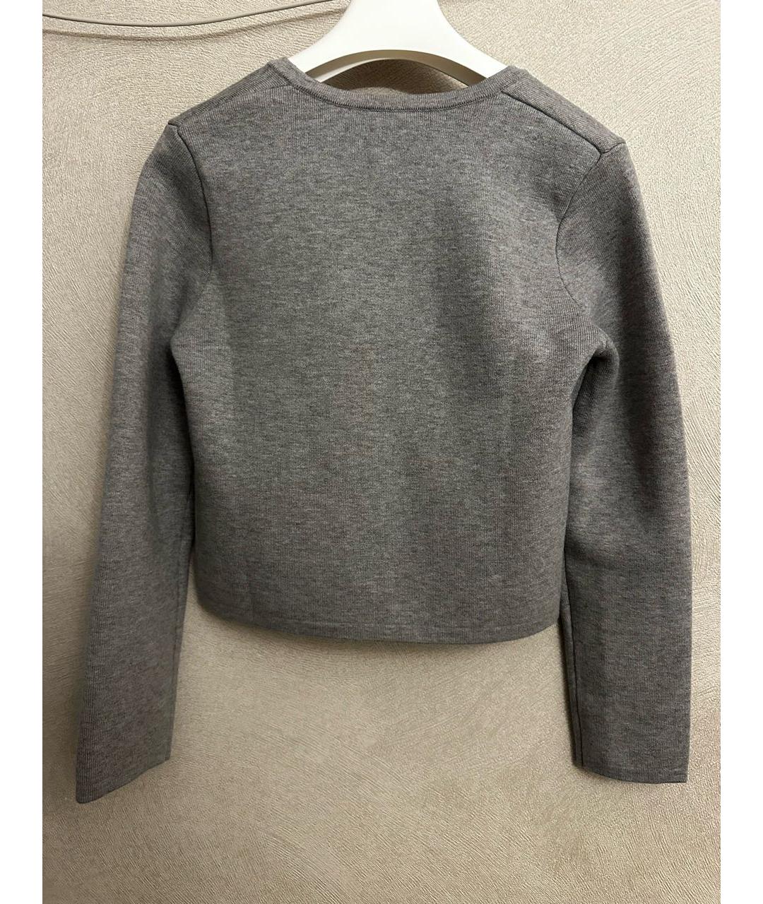 12 STOREEZ Серый шерстяной жакет/пиджак, фото 2