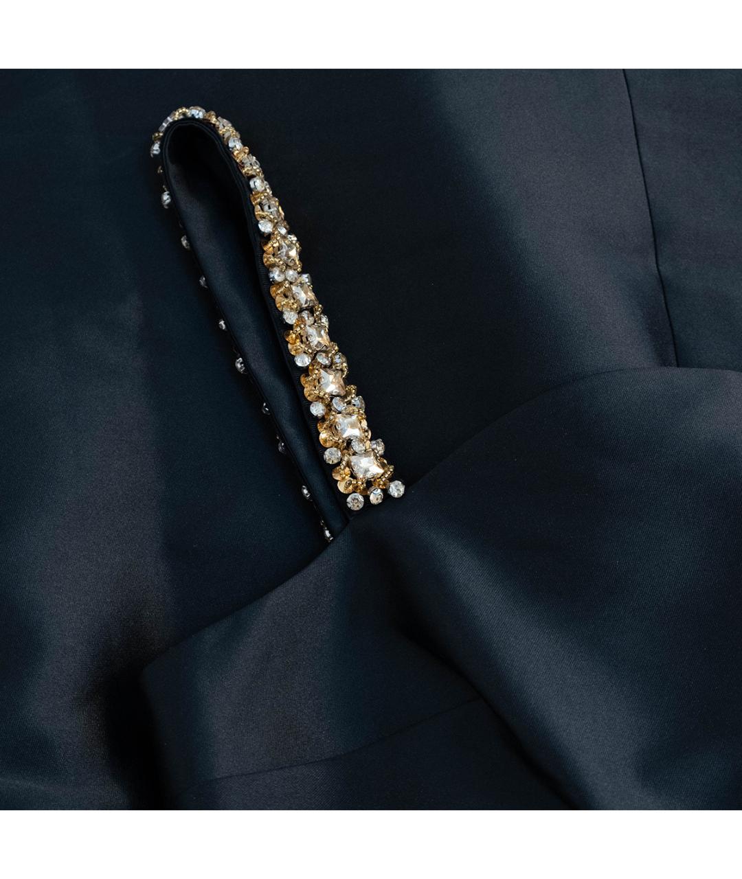 SELF-PORTRAIT Черное полиэстеровое коктейльное платье, фото 4