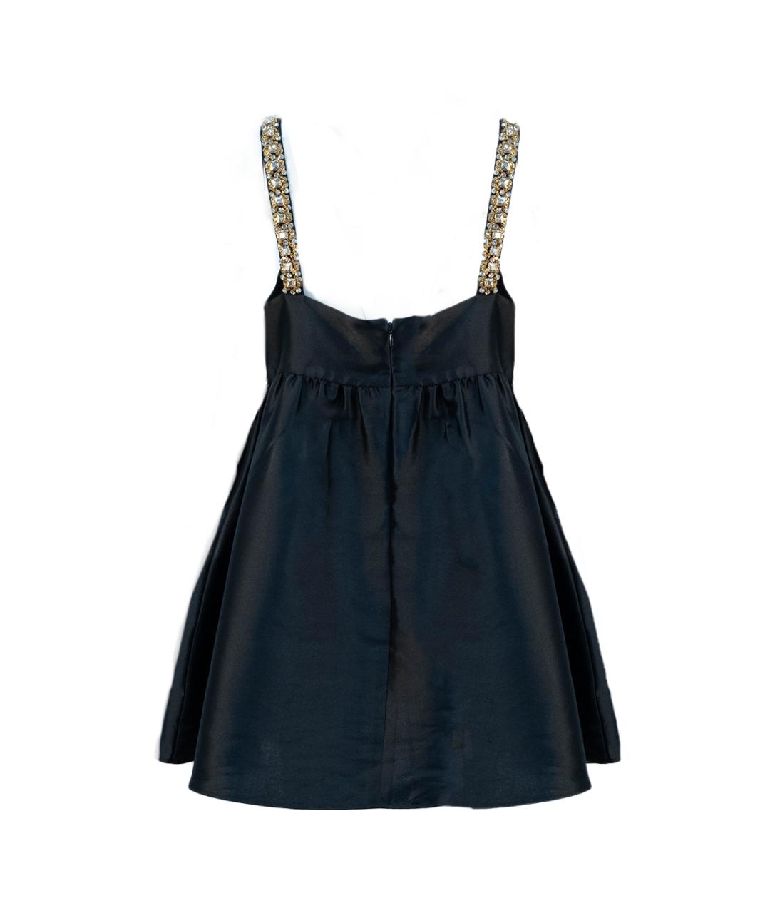 SELF-PORTRAIT Черное полиэстеровое коктейльное платье, фото 2