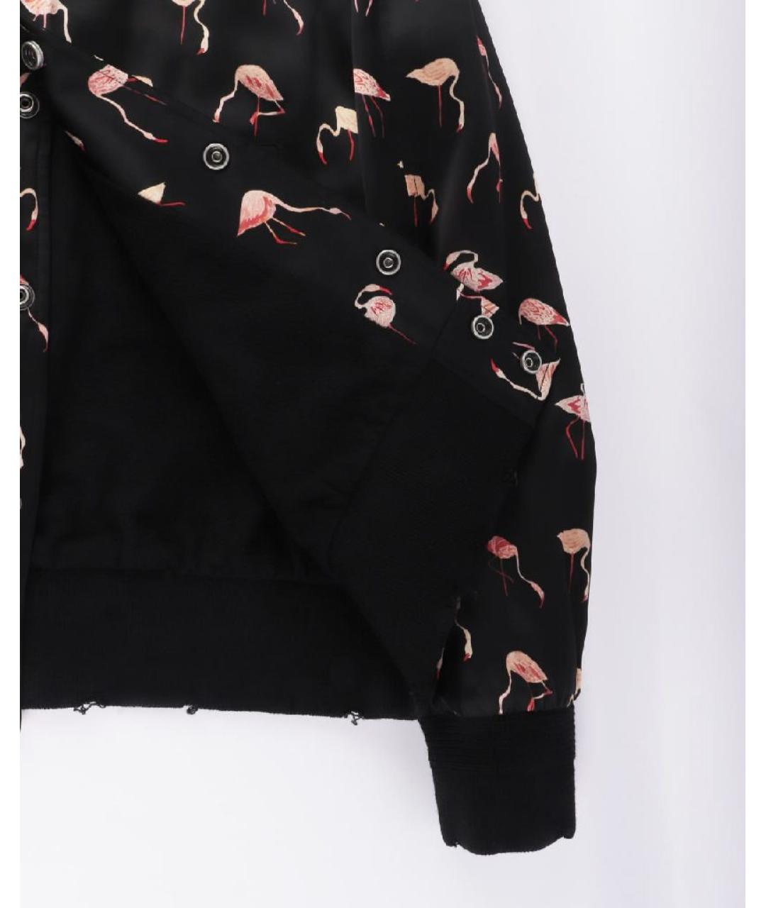 SAINT LAURENT Черная вискозная куртка, фото 6