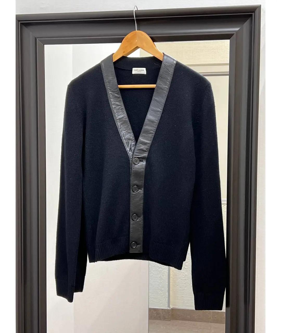 SAINT LAURENT Черный кардиган, фото 2