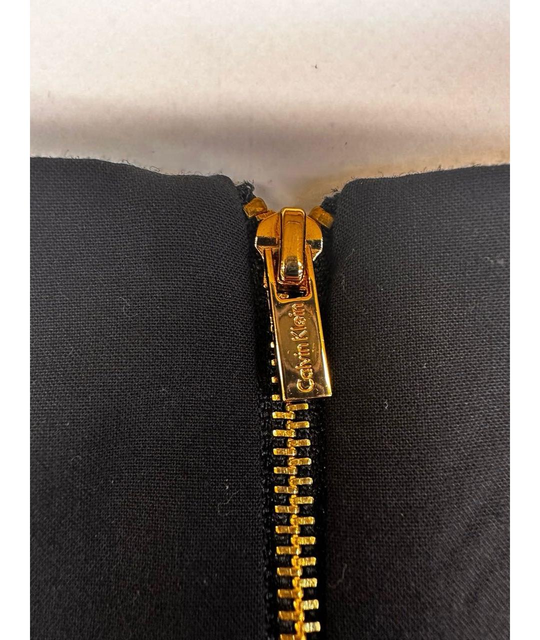 CALVIN KLEIN Мульти вискозное коктейльное платье, фото 4