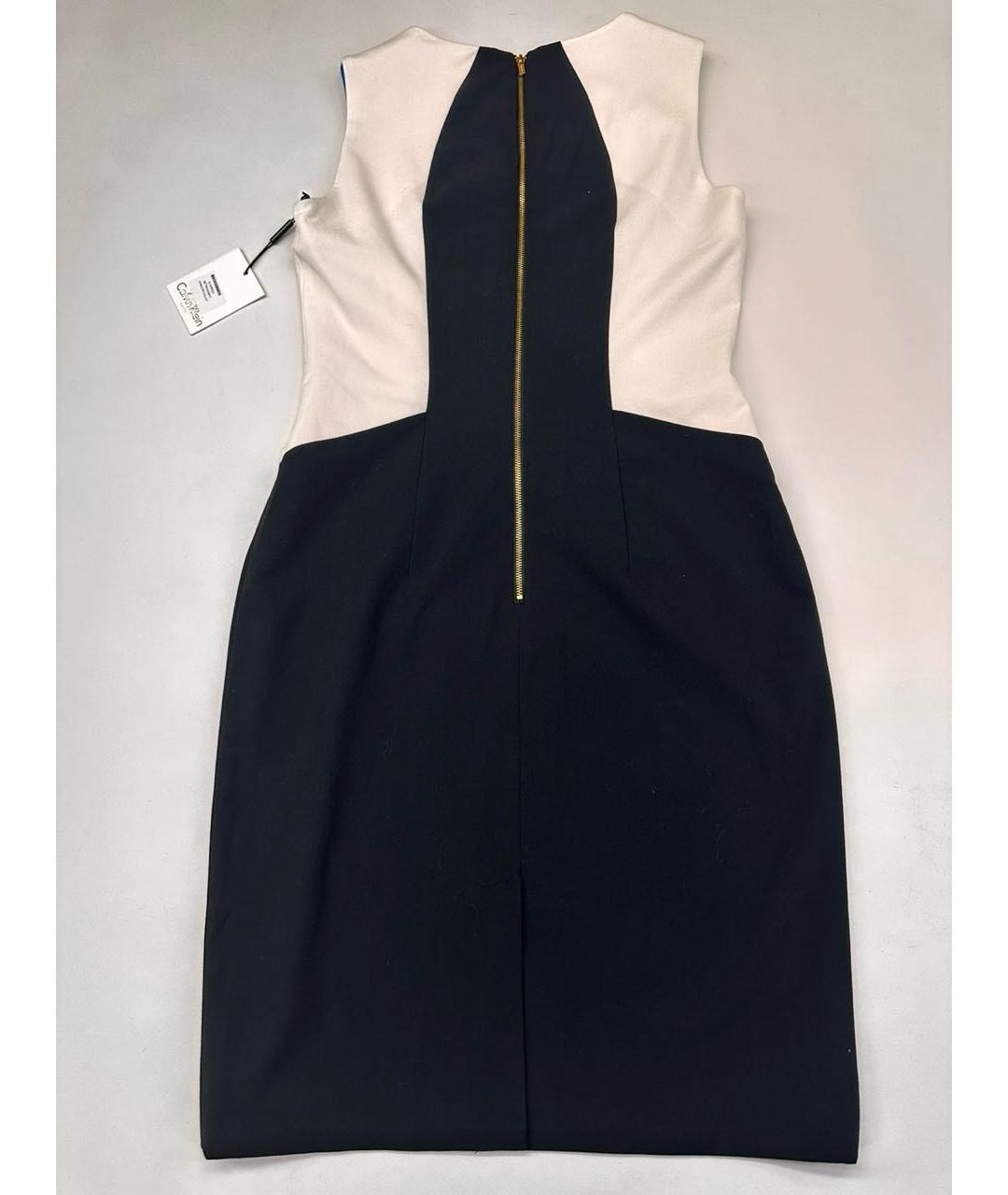 CALVIN KLEIN Мульти вискозное коктейльное платье, фото 2