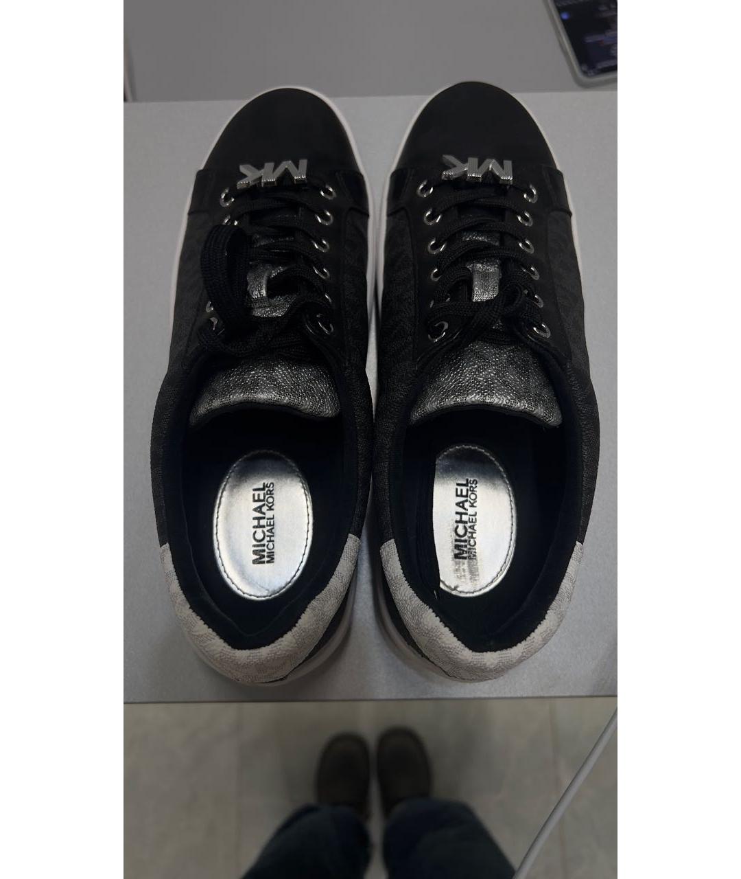 MICHAEL KORS Черные кеды, фото 2