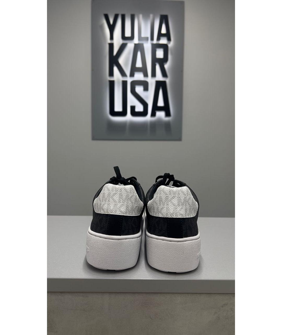 MICHAEL KORS Черные кеды, фото 3