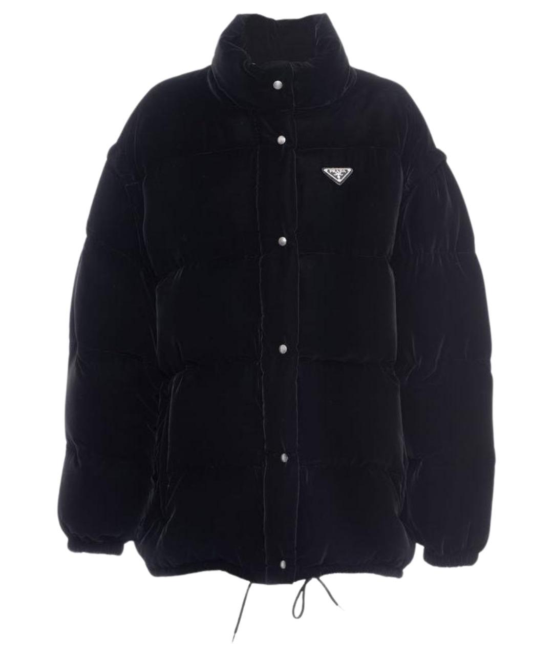 PRADA Черный пуховик, фото 1