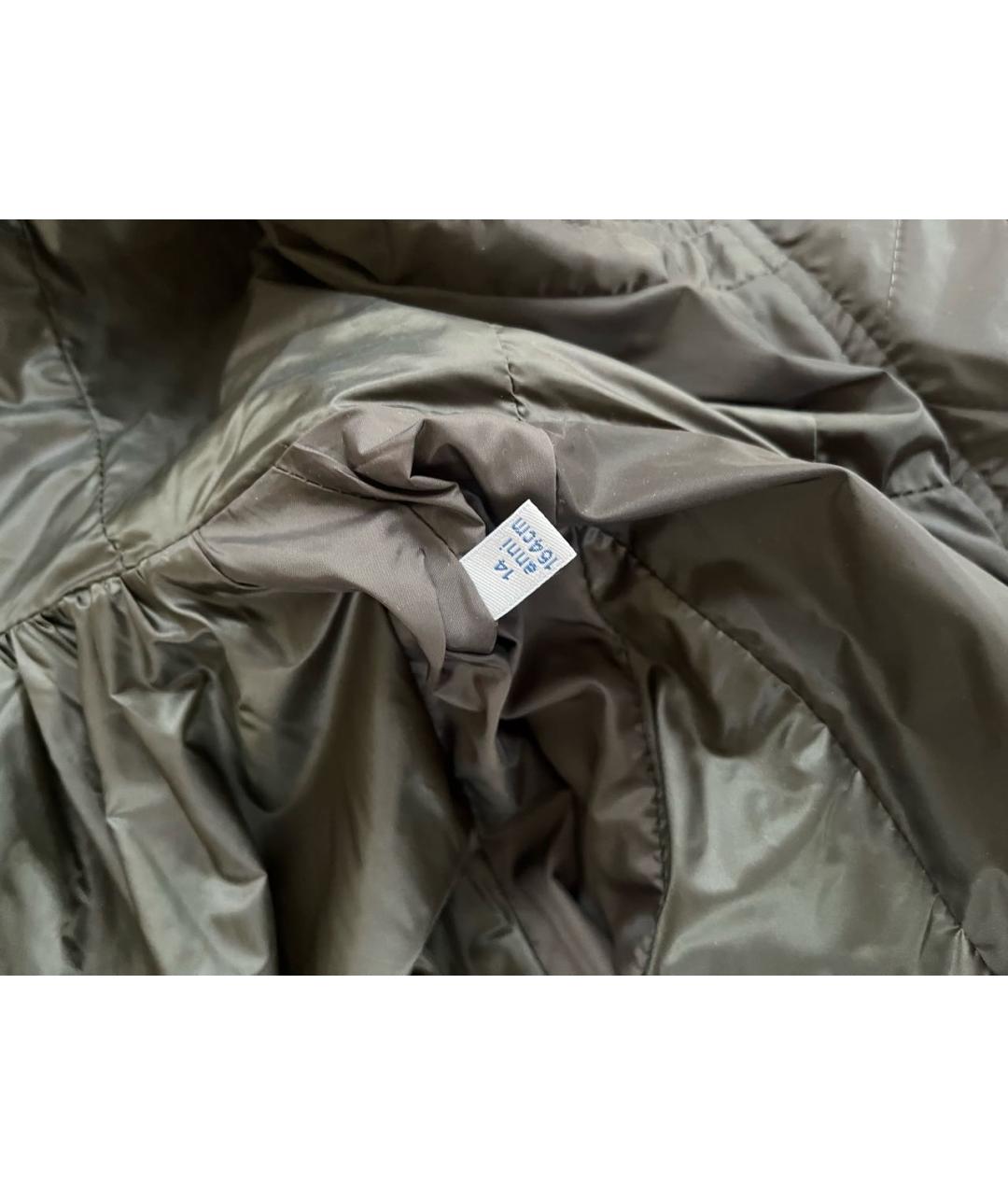 MONCLER Зеленый тренч/плащ, фото 6