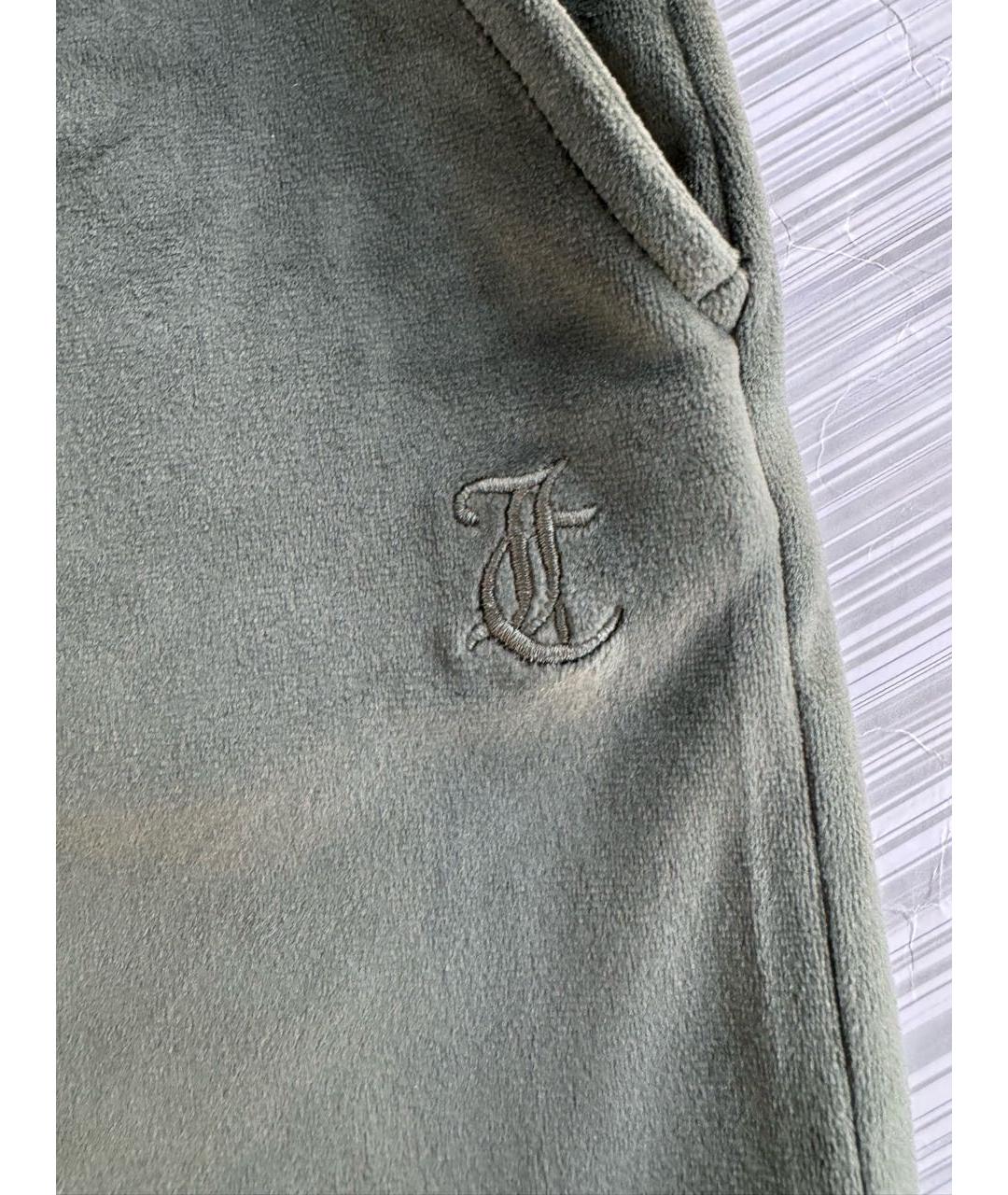 JUICY COUTURE Зеленые полиэстеровые шорты, фото 7