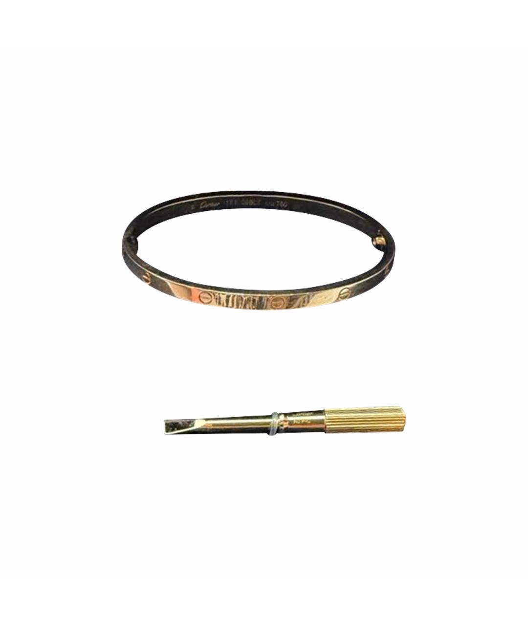 CARTIER Золотой браслет из желтого золота, фото 1
