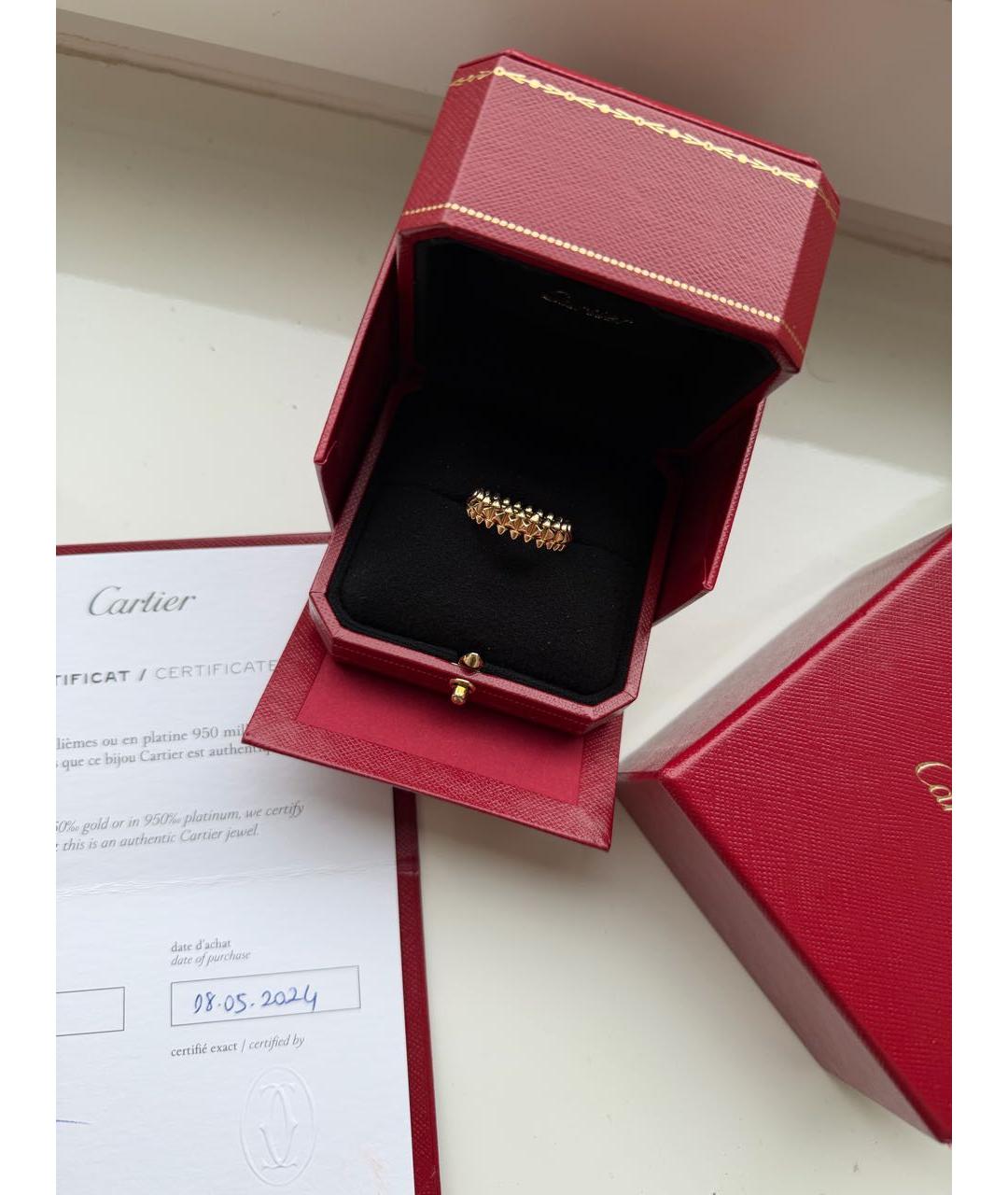 CARTIER Золотое кольцо из желтого золота, фото 6