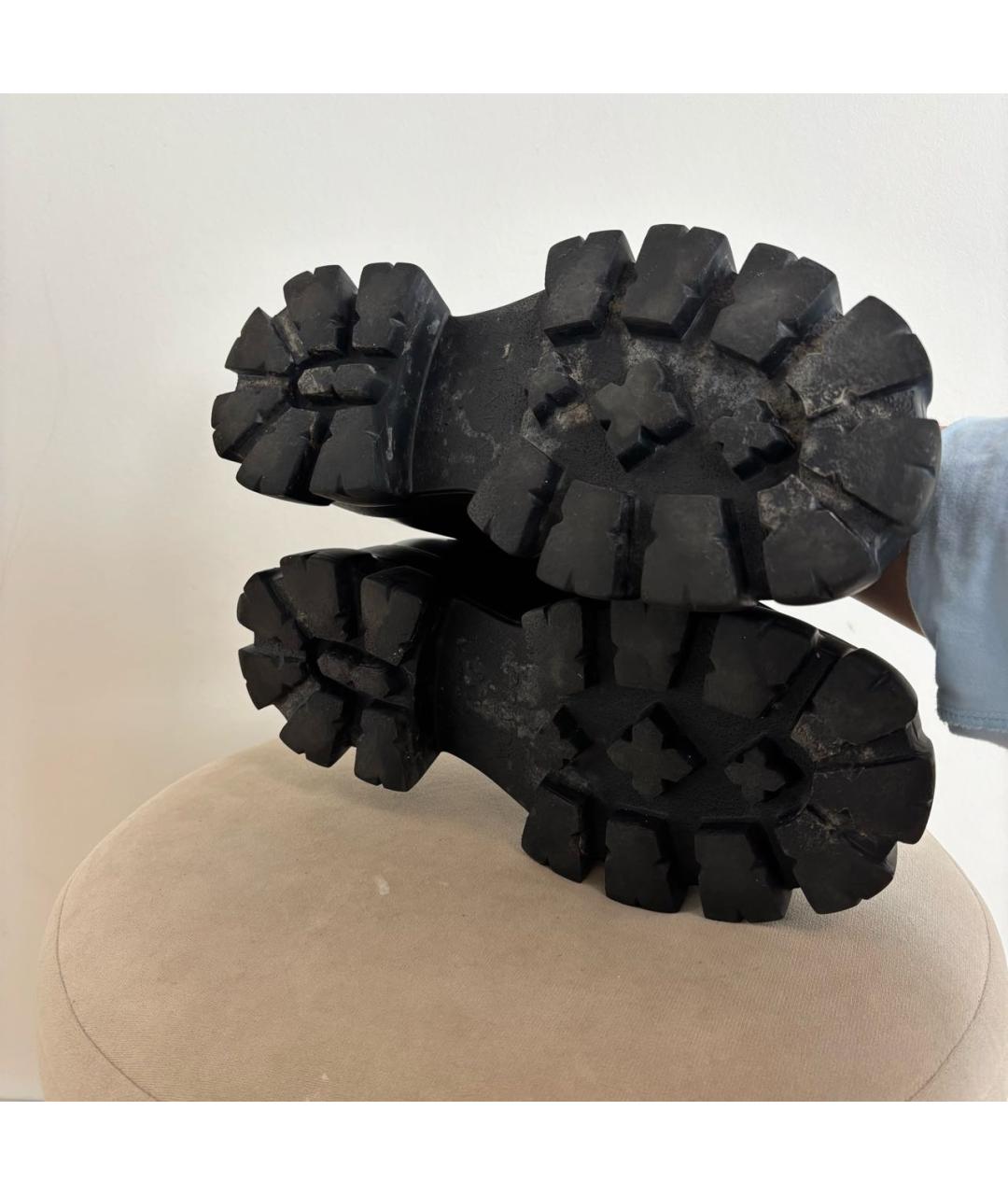 PRADA Черные кожаные лоферы, фото 7