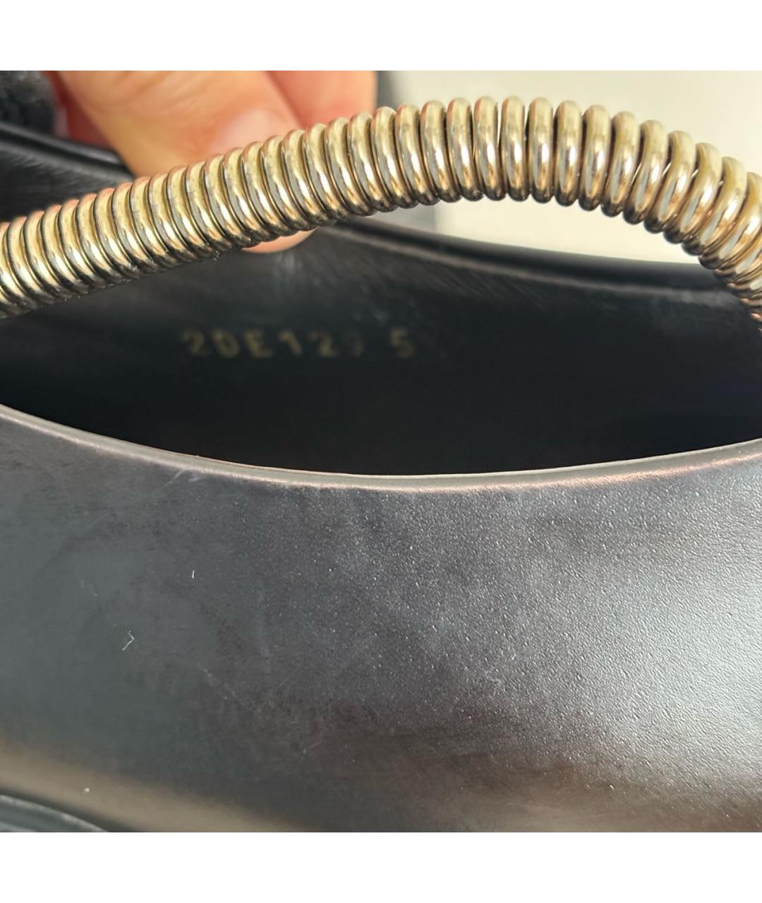 PRADA Черные кожаные лоферы, фото 8