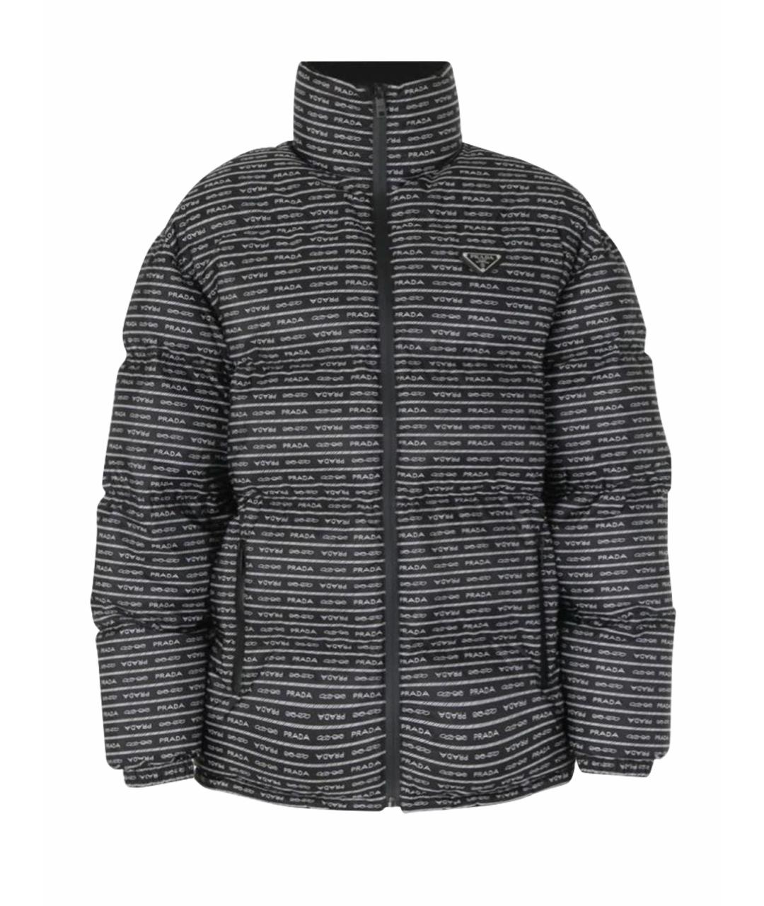 PRADA Черный пуховик, фото 1