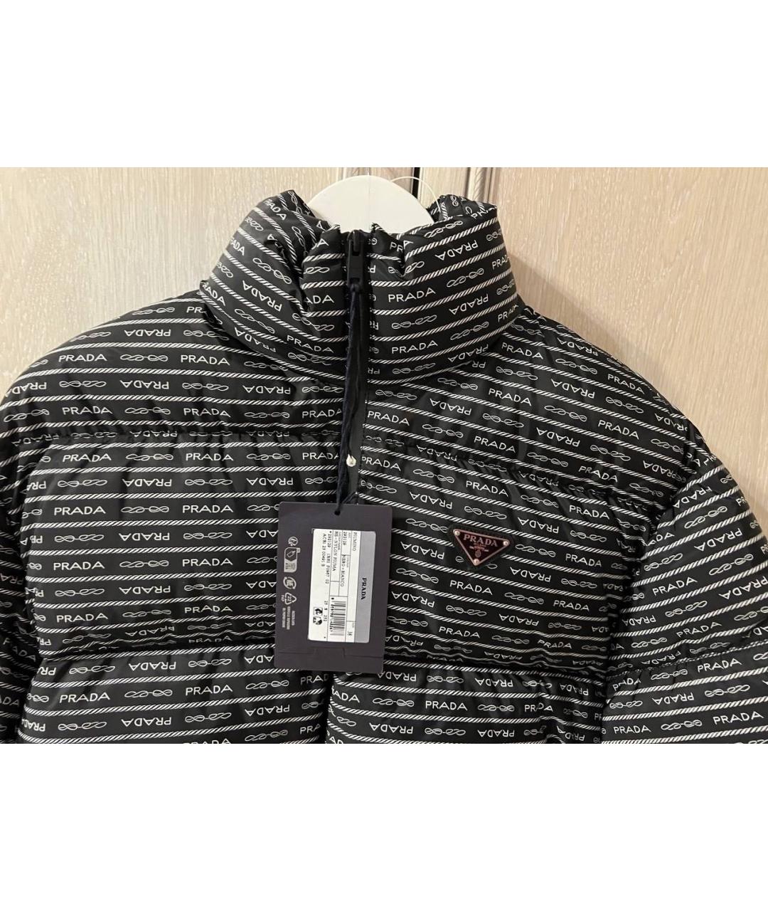 PRADA Черный пуховик, фото 4