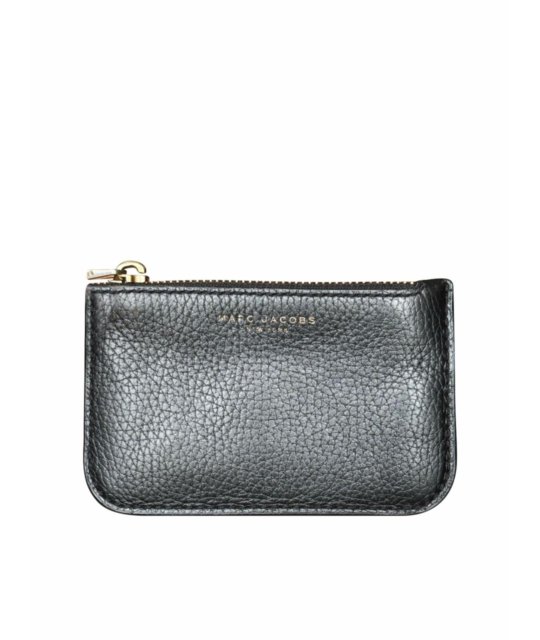 MARC JACOBS Черный кожаный кошелек, фото 1