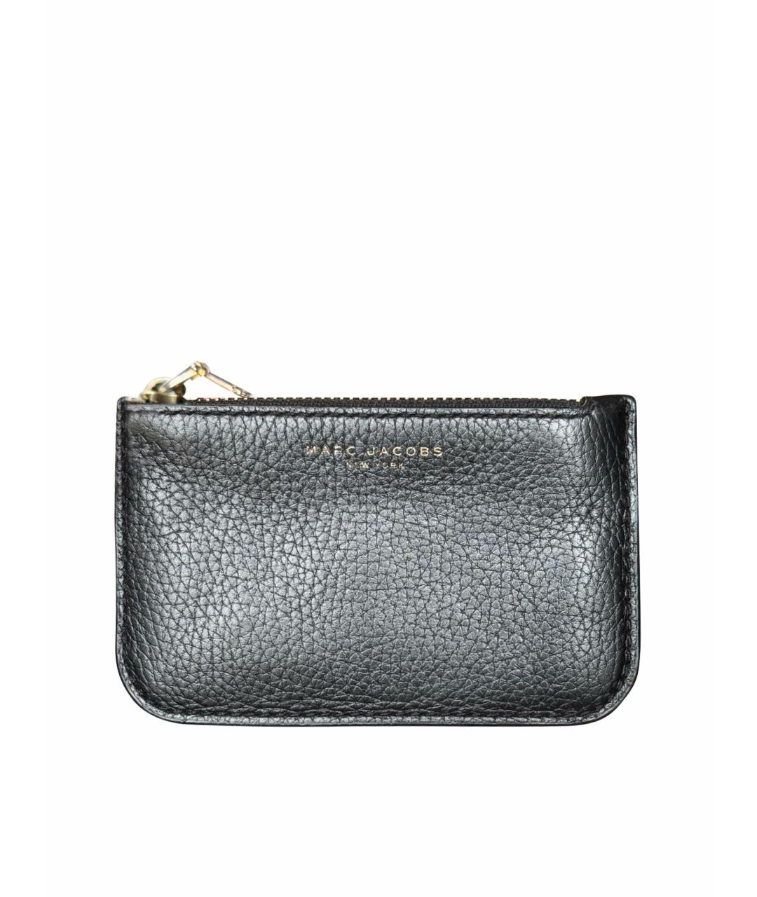 MARC JACOBS Черный кожаный кошелек, фото 4
