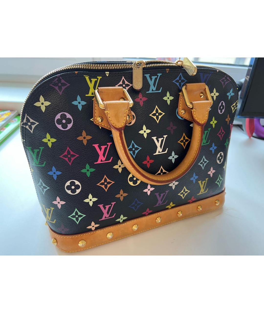 LOUIS VUITTON Мульти кожаная сумка с короткими ручками, фото 3