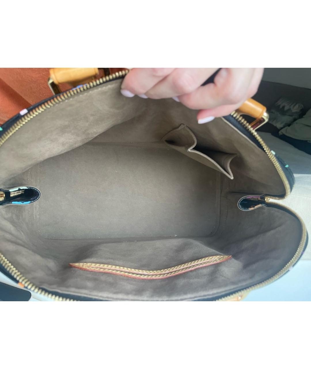 LOUIS VUITTON Мульти кожаная сумка с короткими ручками, фото 4