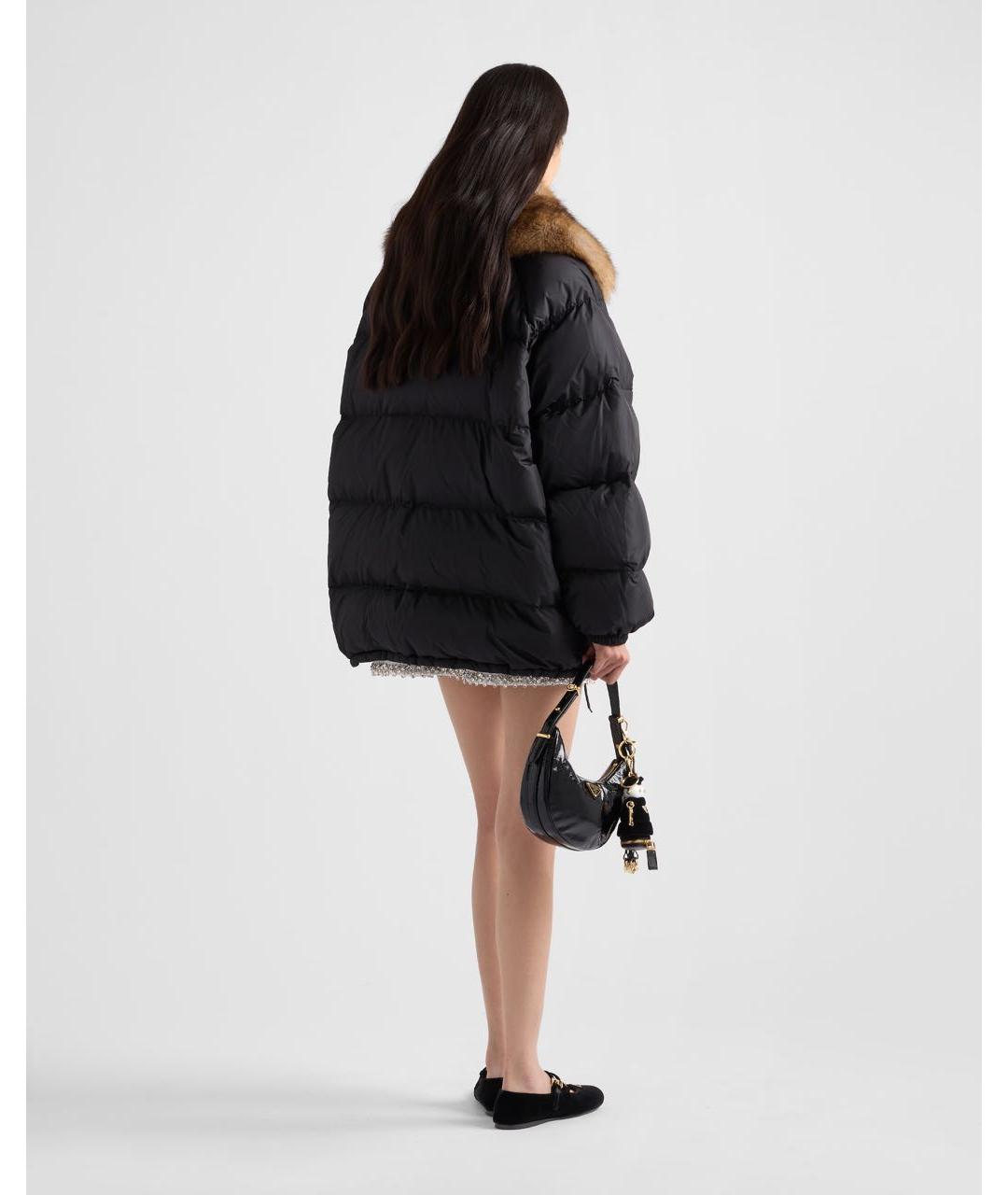 PRADA Черный пуховик, фото 3