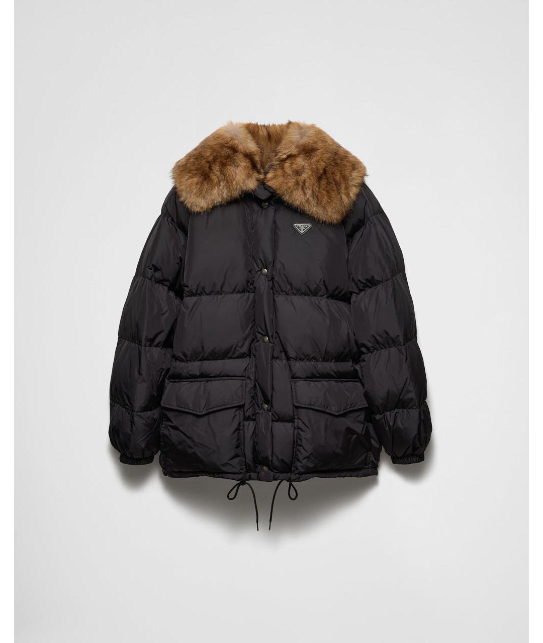 PRADA Черный пуховик, фото 5