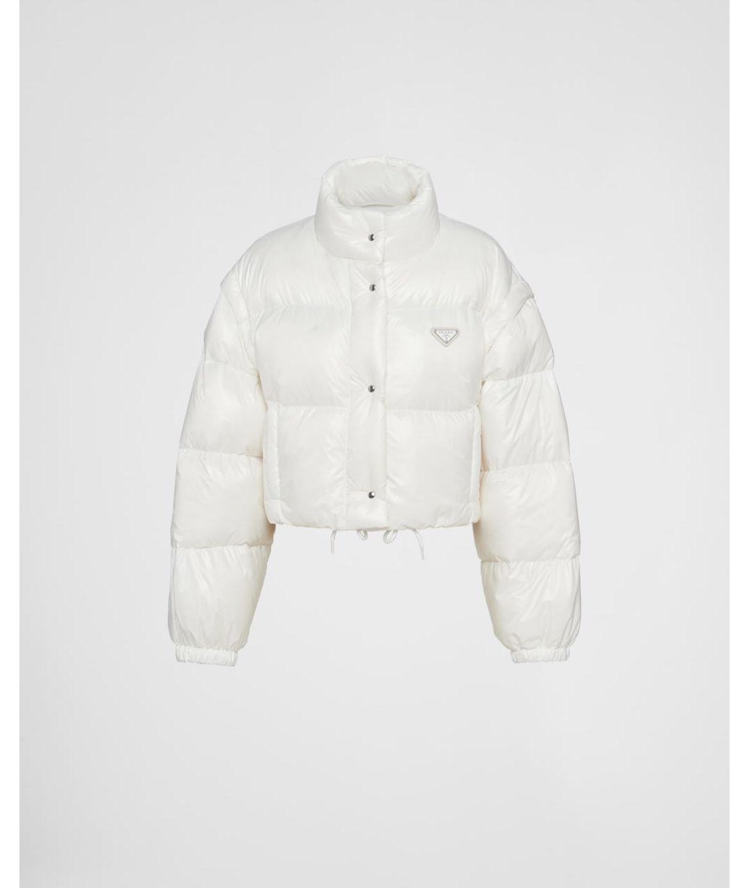 PRADA Белый пуховик, фото 4