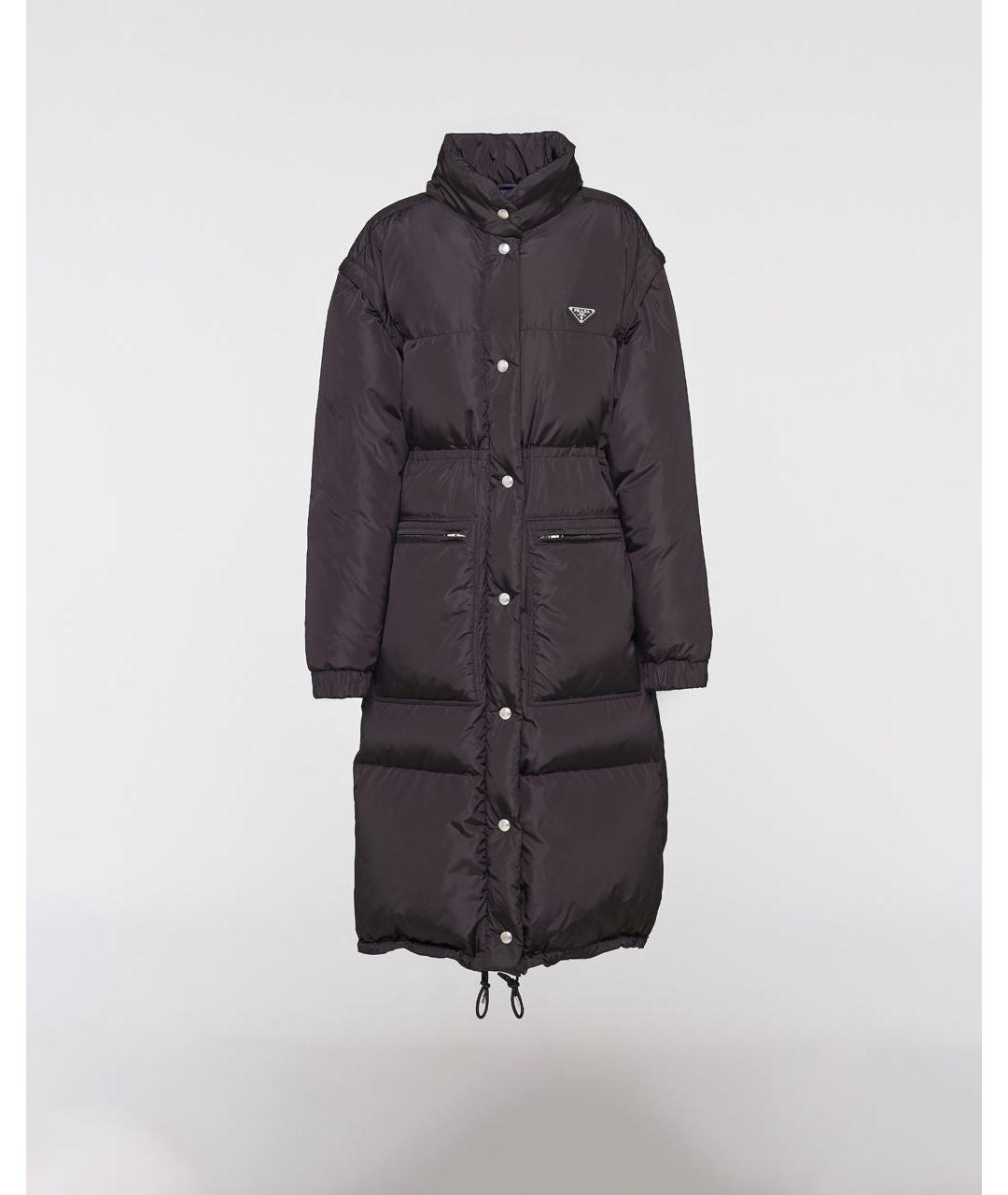 PRADA Черный пуховик, фото 5