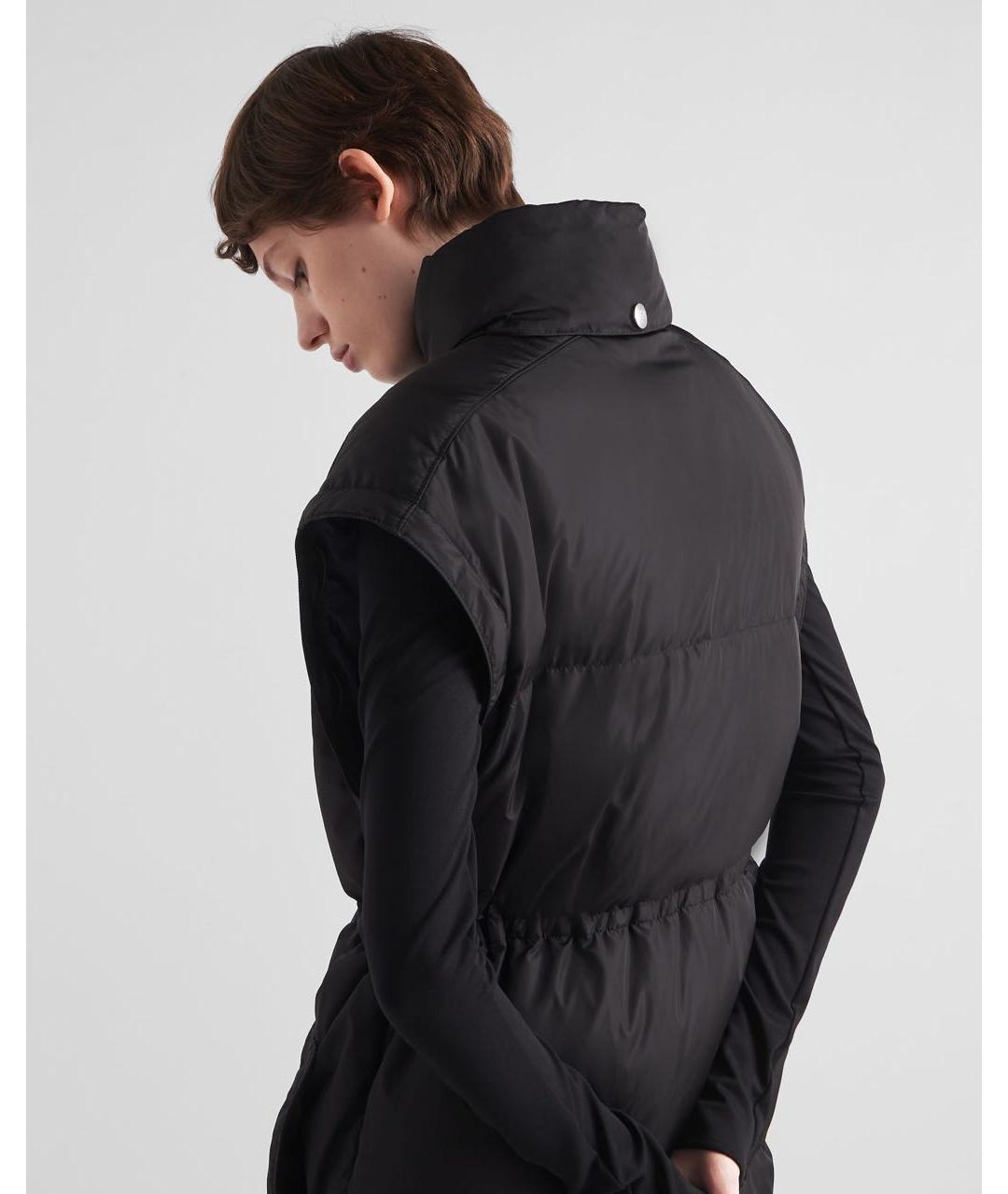 PRADA Черный пуховик, фото 3