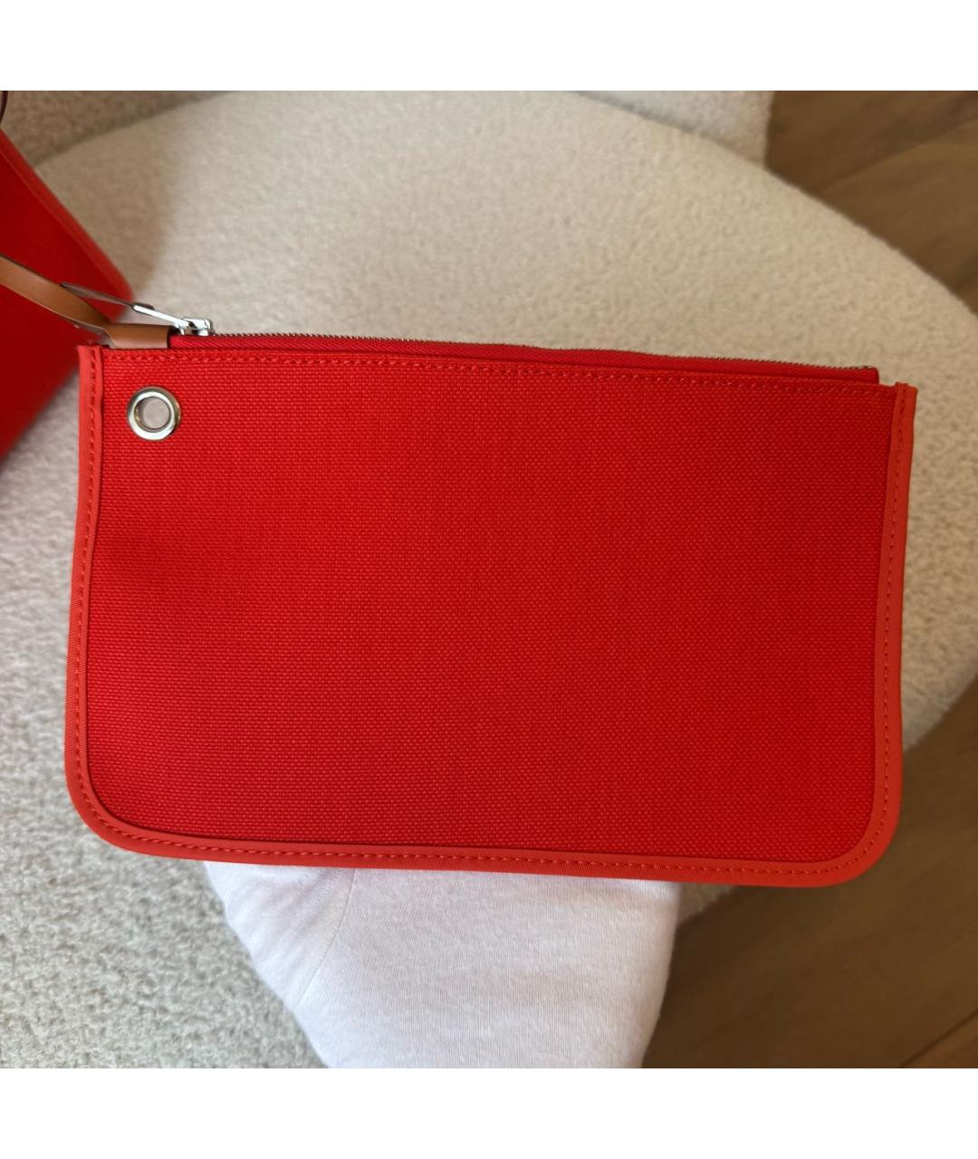 HERMES Красная сумка через плечо, фото 7