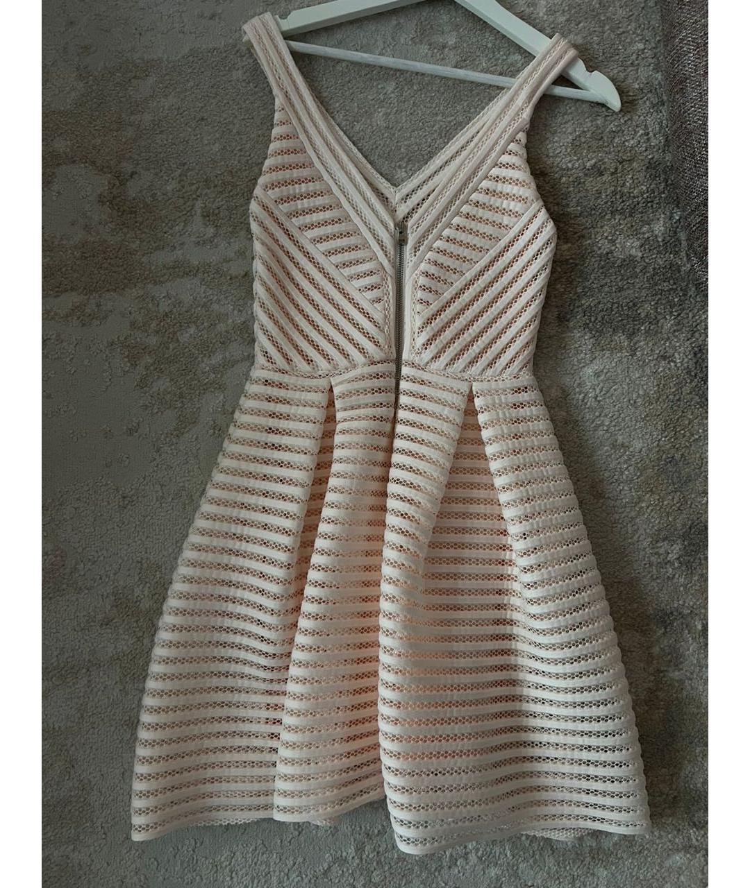 MAJE Розовое вискозное повседневное платье, фото 2