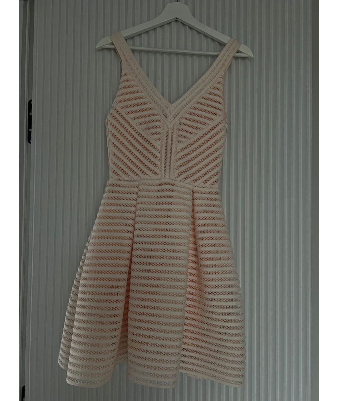 MAJE Розовое вискозное повседневное платье, фото 5