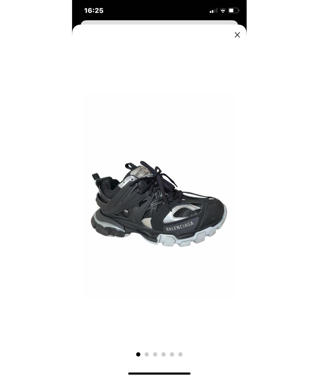 BALENCIAGA Черные кроссовки, фото 7