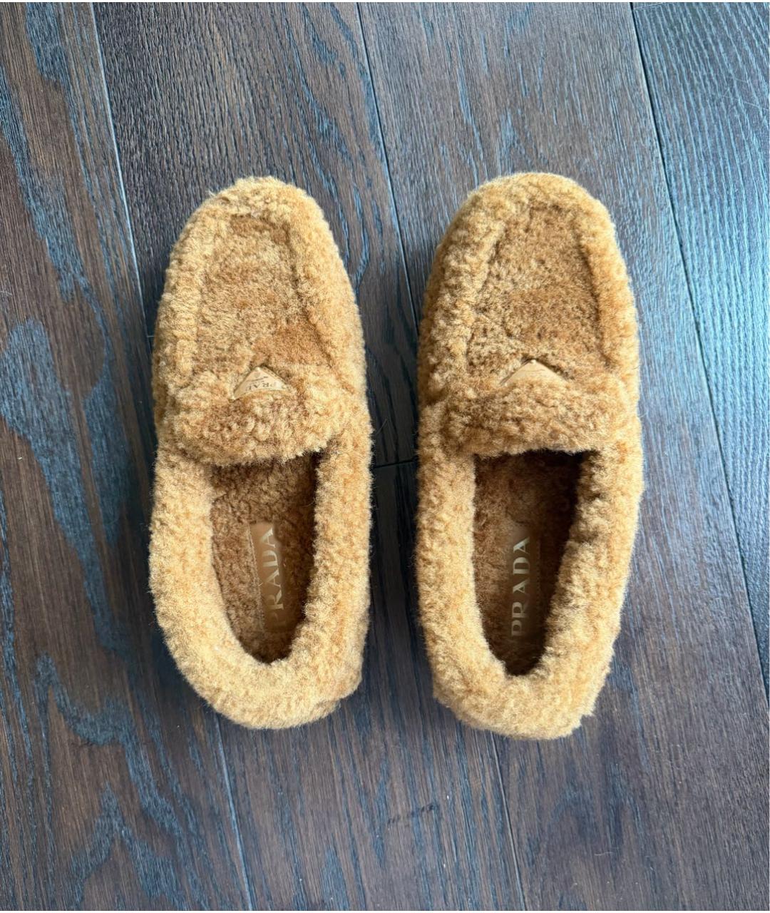 PRADA Коричневые мокасины, фото 3