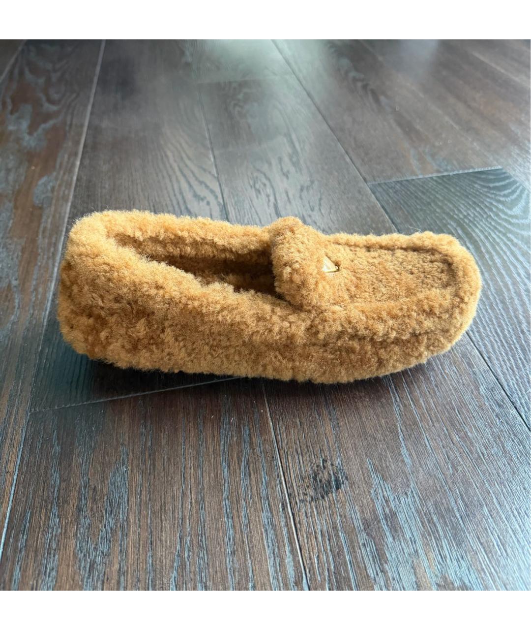 PRADA Коричневые мокасины, фото 5