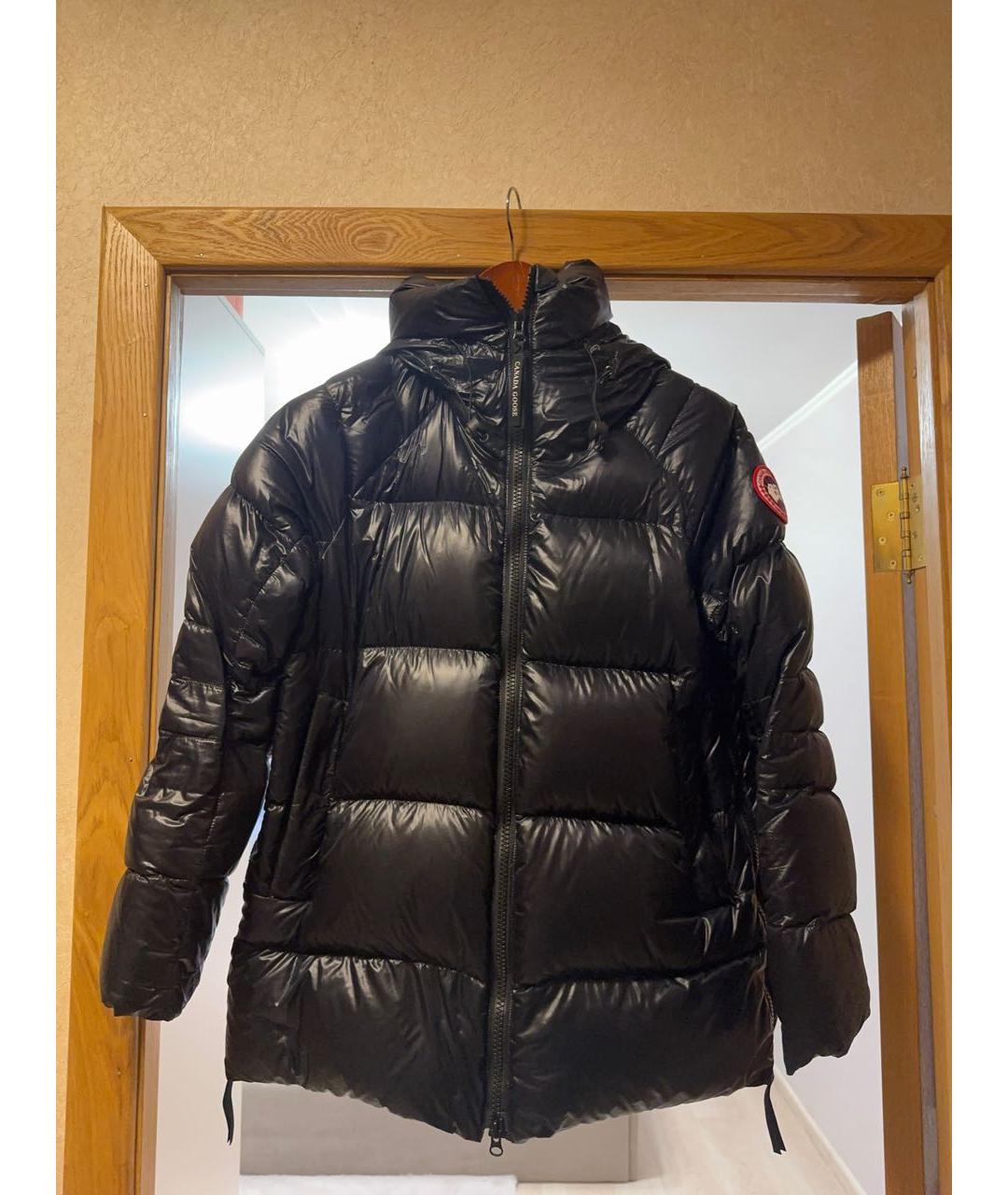 CANADA GOOSE Черный полиамидовый пуховик, фото 2