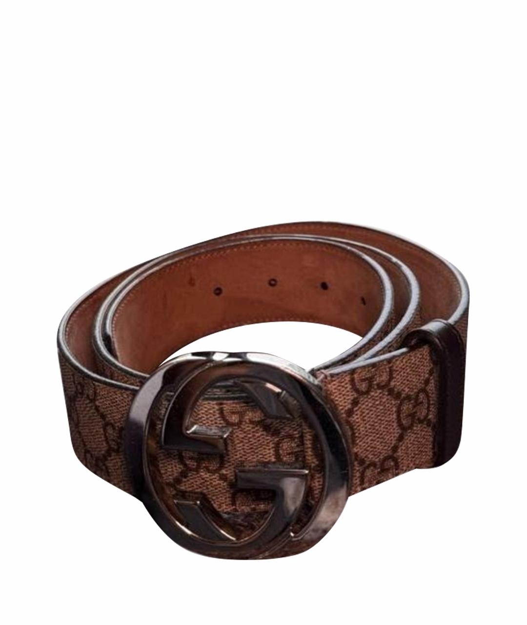 GUCCI Бежевый ремень, фото 1